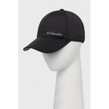 Columbia șapcă Coolhead II culoarea negru, uni 1840001
