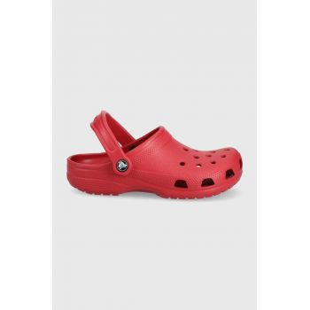 Crocs papuci culoarea rosu