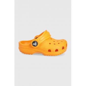 Crocs slapi copii culoarea portocaliu