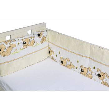 Aparatori laterale pentru pat Puppy Beige