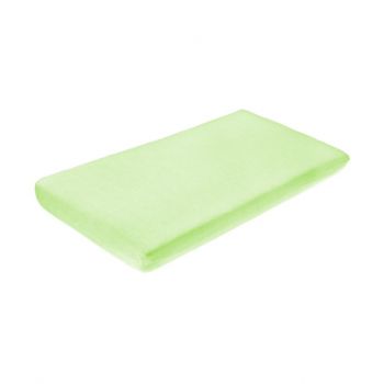 Cearceaf din bumbac 100 cu elastic 120x60 cm Green 52