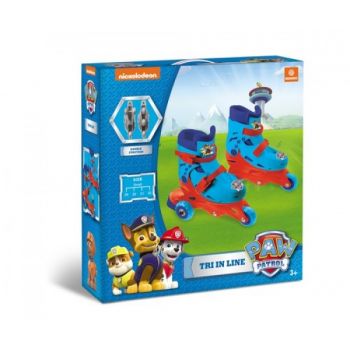 Role copii Mondo Paw Patrol 3 roti ajustabile