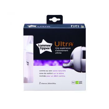 Biberon Ultra Tommee Tippee 2 Buc 260ml