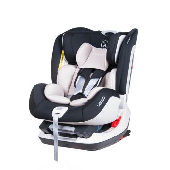 Scaun auto Vento cu Isofix si Top-Tether 0-25 kg Black Coletto