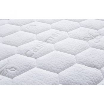 Saltea pentru copii cocos 6 cm latex 3 cm cu husa detasabila bumbac cashmere 127x63x10 cm