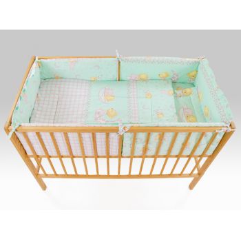 Aparatoare laterala Teddy Stelute Turquoise M1 120x60