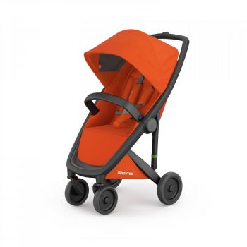 Carucior Classic Upp 100 Ecologic Black Orange