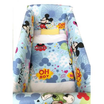 Lenjerie de pat Maxi Mickey Mouse 140x70 cm