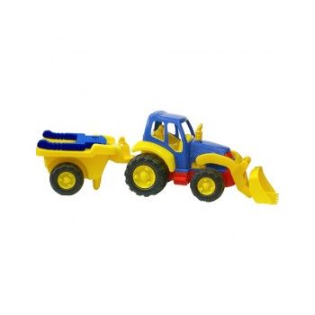 Tractor cu remorca roaba Miniland