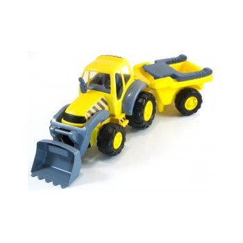 Tractor Excvator cu remorca - Miniland