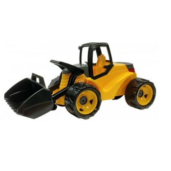 Excavator plastic cu cupa de 80 cm Lena galben cu negru