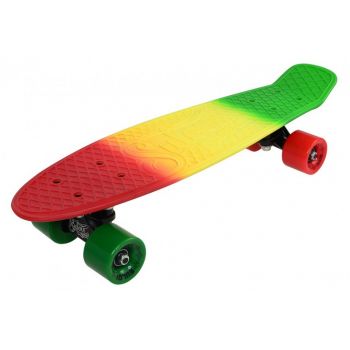 Penny Board SLV 3C 22 Inch VerdeGalbenRosu