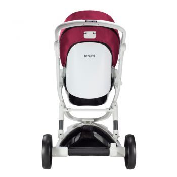 Carucior Bebumi Space 3 in 1 Ruby cadru alb