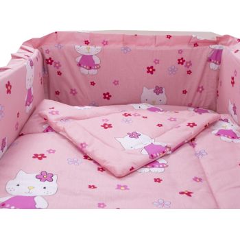 Lenjerie Kitty 5+1 piese 140x70 cm