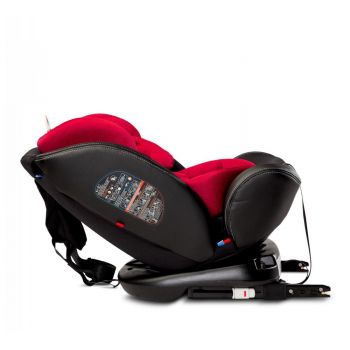 Scaun auto rotativ Caretero Mundo 0-36 kg isofix rosu