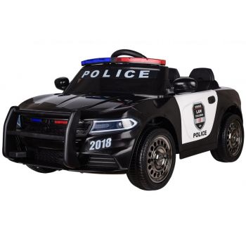 Masinuta electrica cu telecomanda 70 W Police Patrol Black