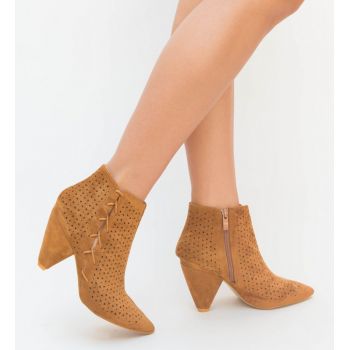 Botine Musan Camel la reducere