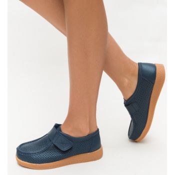 Mocasini Dambo Bleumarin