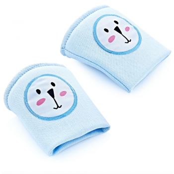 Genunchiere de protectie pentru bebelusi Baby Pad Blue