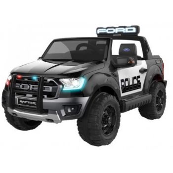 Masinuta electrica cu scaun de piele Ford Ranger Raptor Police