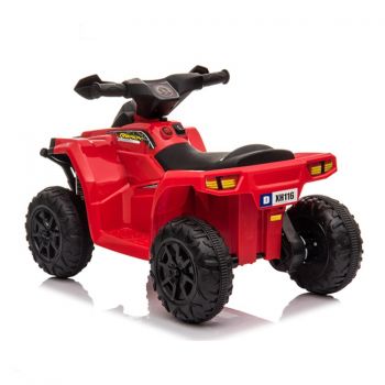 ATV electric cu roti din cauciuc Nichiduta X Racer 6V Red