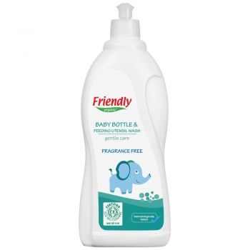 Detergent vase si biberoane Friendly Organic fara miros 750 ml