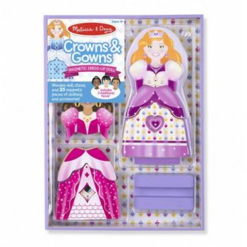 Melissa & Doug - Set magnetic Sa imbracam printesa