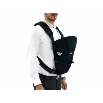 Marsupiu bidirectional Asalvo Baby Carrier Black 2020