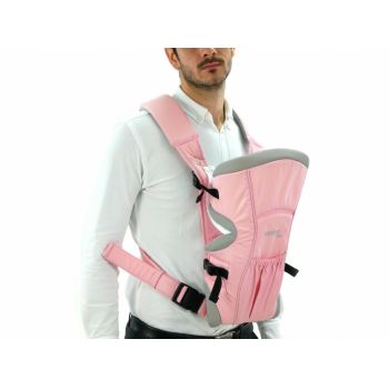 Marsupiu bidirectional Asalvo Baby Carrier Pink 2020