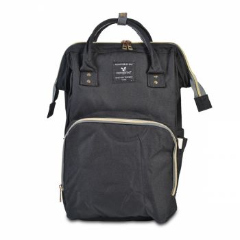 Geanta tip rucsac pentru mamici Amelia Dark Grey ieftin