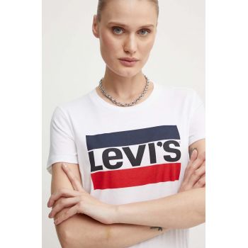 Levi's top The Perfect Tee Sportswear 17369.0297-white