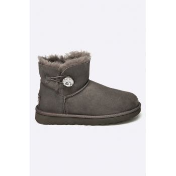 UGG cizme de zăpadă Mini Bailey Button Bling 1016554.GRE