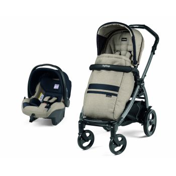 Carucior 2 in 1 Peg Perego Book 51 Titania Luxe Ecru 0 - 22 kg