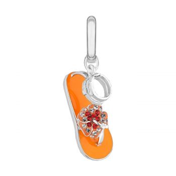 Flower sandal charm