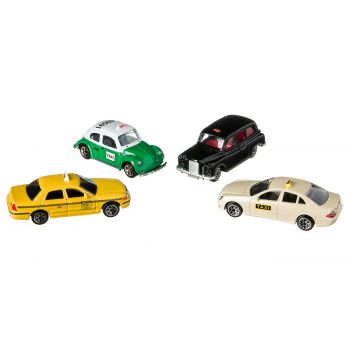 Taxis of the world 4 piece set