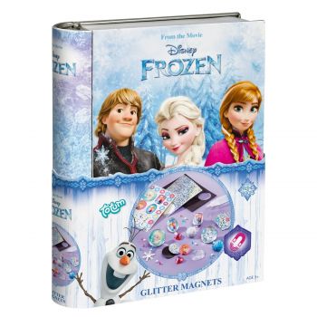 Frozen glitter magnet set