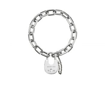 Tone padlock bracelet