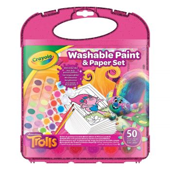 Crayola washable paint&paper set