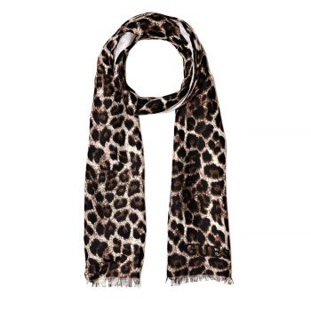 Devyn animalier scarf