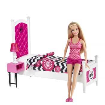 Doll and bedroom furniture