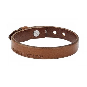 Ja6890040 mens leather bracelet vintage casual