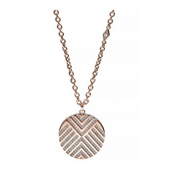 JF02747791 CHEVRON GLITZ NECKLACE