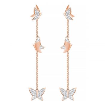 Lilia pierced earrings rose gold