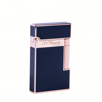 16496 ligne 2 pink gold finish natural lacquer lighter