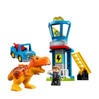 Duplo t.rex tower