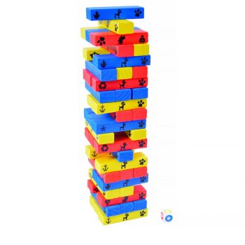 Jumbling tower game