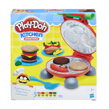 Play doh burger barbecue