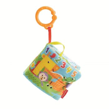 1-to-5 activity book with monkey teether