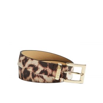 Carys saffiano-look belt m