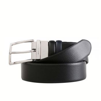 Double face belt with prong buckle